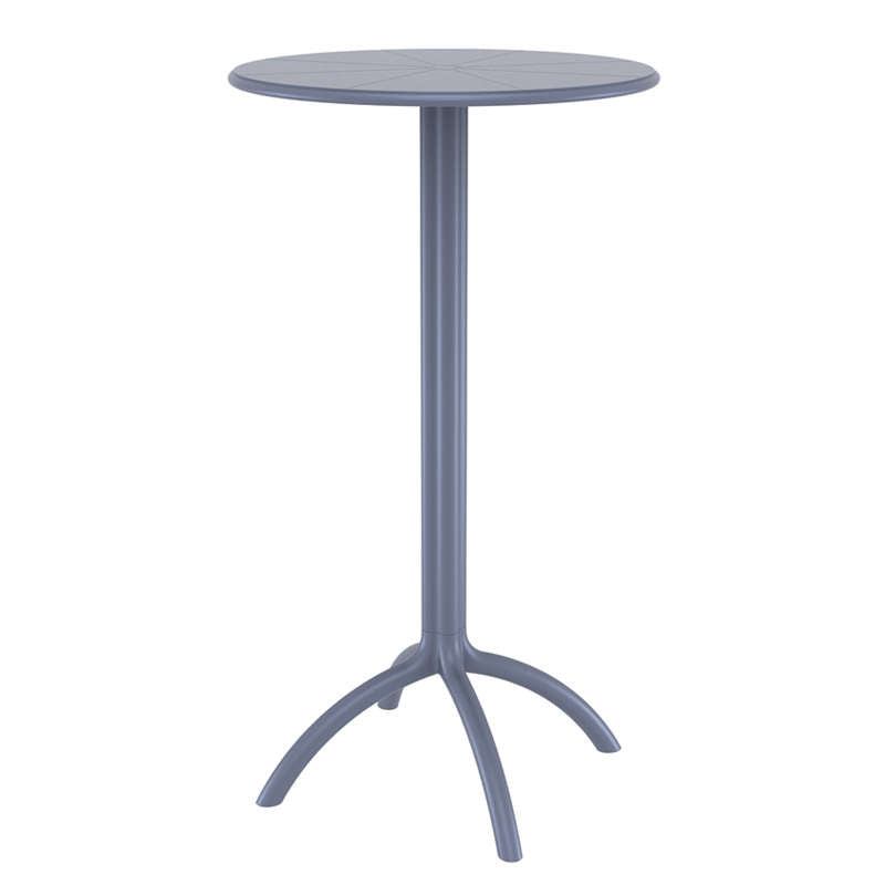 OCTOPUS BAR DARK GRAY POLYETHYLENE Φ60x108