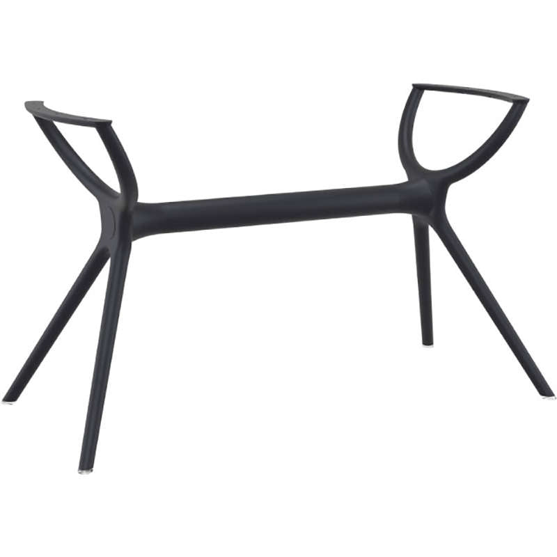 AIR BASE BLACK MEDIUM POLYESTER 118x58x72.5