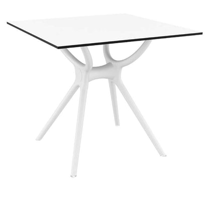 AIR TABLE WHITE LAMINATE 80x80x74