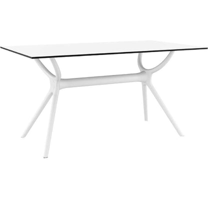 AIR TABLE WHITE LAMINATE 140x80x74