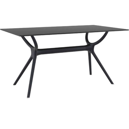 AIR TABLE BLACK LAMINATE 140x80x74