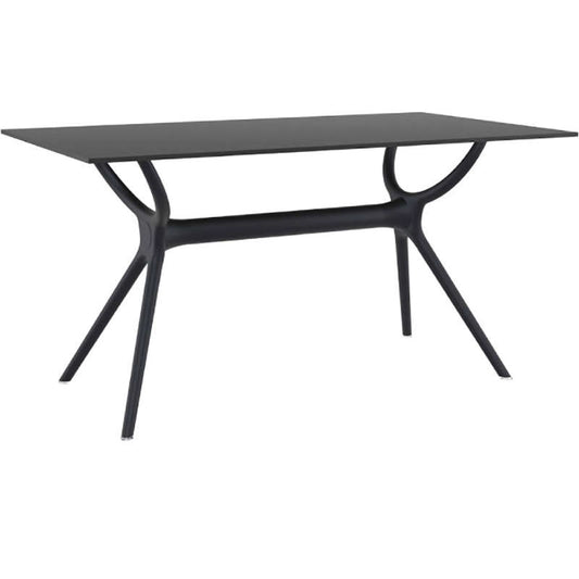AIR TABLE BLACK LAMINATE 140x80x74