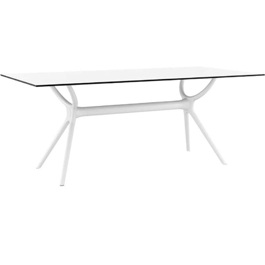 AIR TABLE WHITE LAMINATE 180x90x74