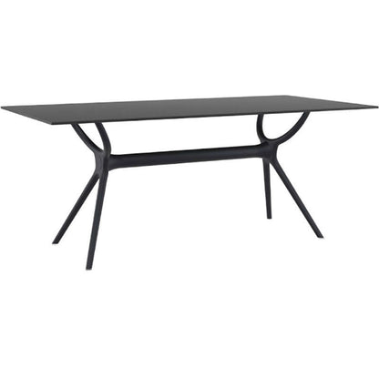 AIR TABLE BLACK LAMINATE 180x90x74