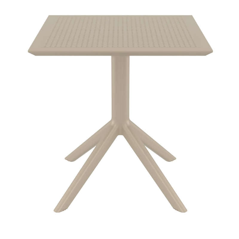 SKY TAUPE ΤΡΑΠΕΖΙ ΠΟΛ/ΝΙΟΥ 70x70x74