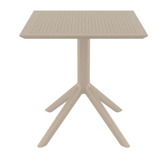 SKY TAUPE ΤΡΑΠΕΖΙ ΠΟΛ/ΝΙΟΥ 70x70x74