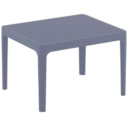 SKY DARK GREY ΤΡΑΠΕΖΙ ΠΟΛ/ΝΙΟΥ 50x60x40