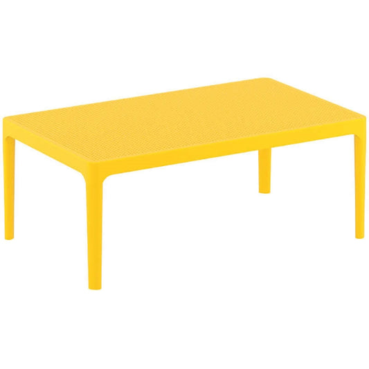 SKY YELLOW ΤΡΑΠΕΖΙ ΠΟΛ/ΝΙΟΥ 100x60x40