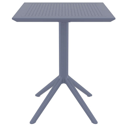 SKY DARK GREY FOLDING TABLE 60x60x74