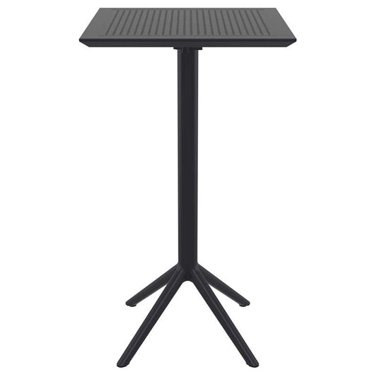 SKY BLACK BAR FOLDING TABLE 60x60x108