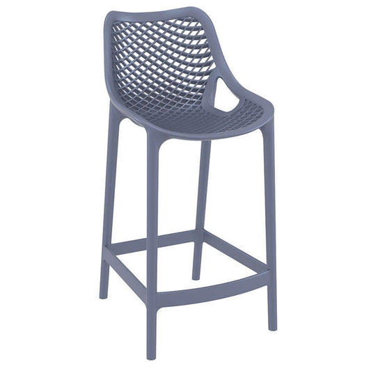 AIR STOOL DARK GREY POLYPROPYLENE 44x51x95