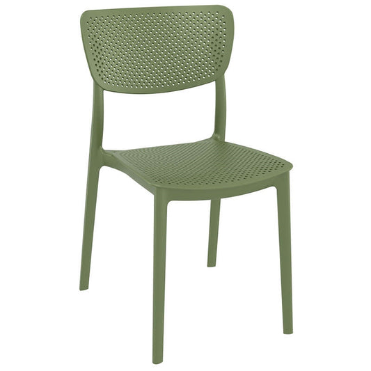 LUCY OLIVE GREEN ΚΑΡΕΚΛΑ ΠΟΛΥΠΡΟΠΥΛΕΝΙΟΥ 45x53x82