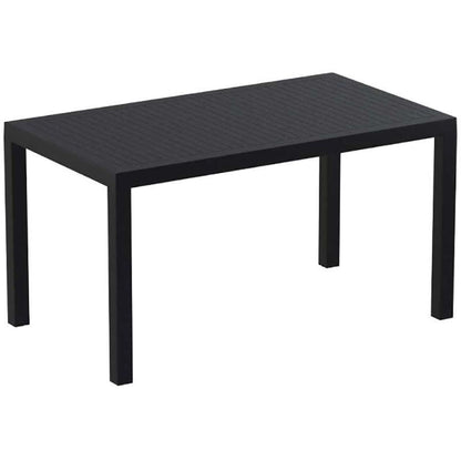 ARES TABLE BLACK EXTENDABLE 140x80x75