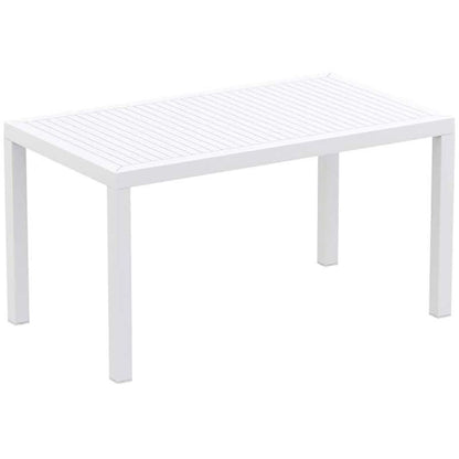 ARES TABLE WHITE POLYPROPYLENE 140x80x75