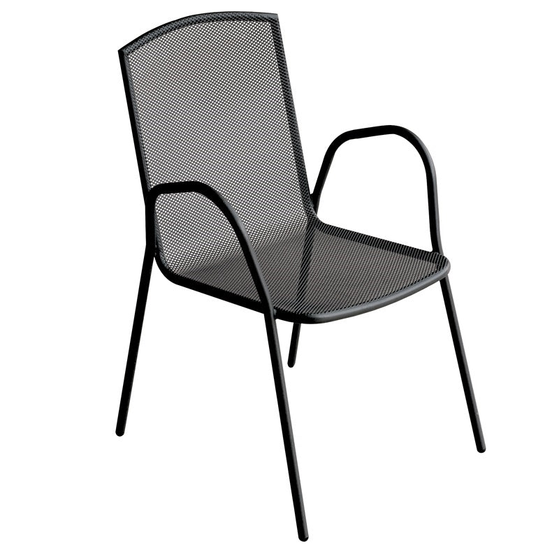 FACTORY ΜΑΥΡΗ ΜΕΤΑΛΛΙΚΗ ΠΟΛΥΘΡΟΝΑ 56x59x88