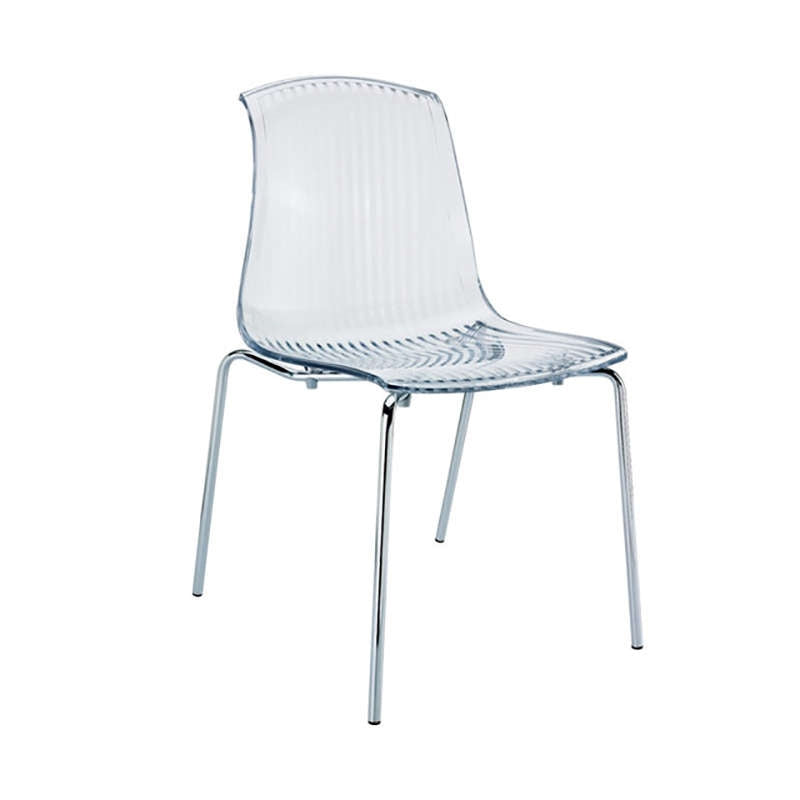 ALLEGRA CLEAR TRANSP. CHAIR 50x54x82