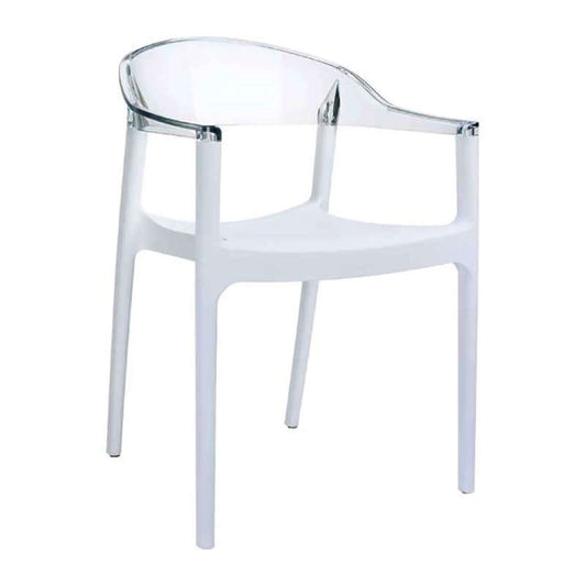 CARMEN WHITE/CLEAR ΠΟΛΥΘΡΟΝΑ 49x53x79