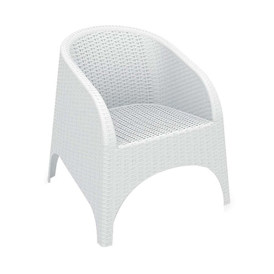 ARUBA WHITE ΠΟΛΥΘΡΟΝΑ ΠΟΛ/ΝΙΟΥ 74X75X80εκ.