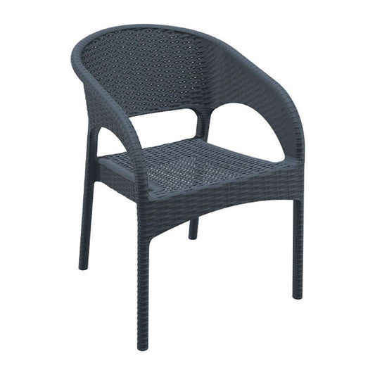 PANAMA DARK GREY ΠΟΛΥΘΡΟΝΑ ΠΟΛ/ΝΙΟΥ 58x64x80
