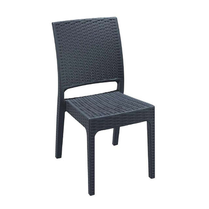 FLORIDA DARK GREY ΚΑΡΕΚΛΑ ΠΟΛ/ΝΙΟΥ 45x52x87