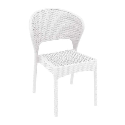 DAYTONA WHITE ΚΑΡΕΚΛΑ ΠΟΛ/ΝΙΟΥ 55X61X81εκ.