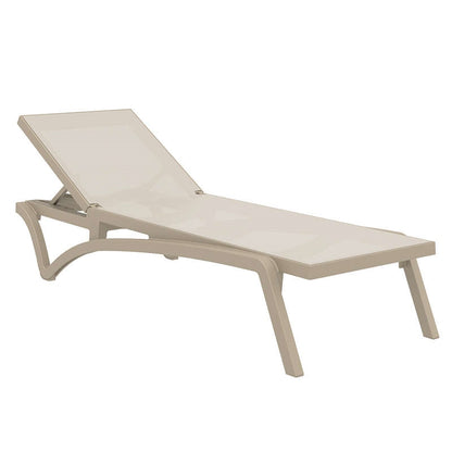 PACIFIC ΞΑΠΛΩΣΤΡΑ TAUPE/TAUPE ΠΟΛ/ΝΙΟΥ 193x68x35