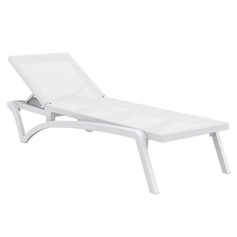 PACIFIC ΞΑΠΛΩΣΤΡΑ WHITE/WHITE ΠΟΛ/ΝΙΟΥ 193x68x35