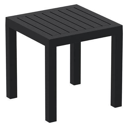 OCEAN BLACK ΤΡΑΠΕΖΙ ΠΟΛ/ΝΙΟΥ 45x45x45