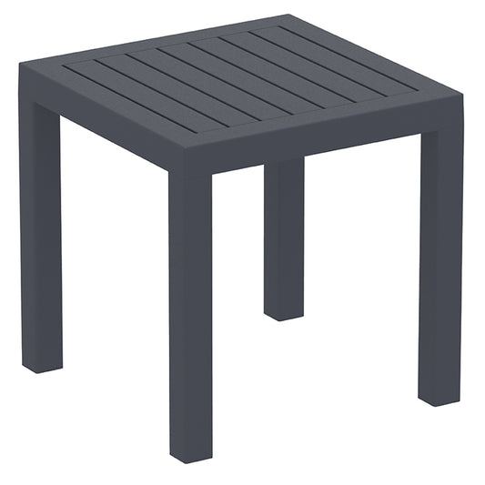 OCEAN DARK GREY ΤΡΑΠΕΖΙ ΠΟΛ/ΝΙΟΥ 45x45x45