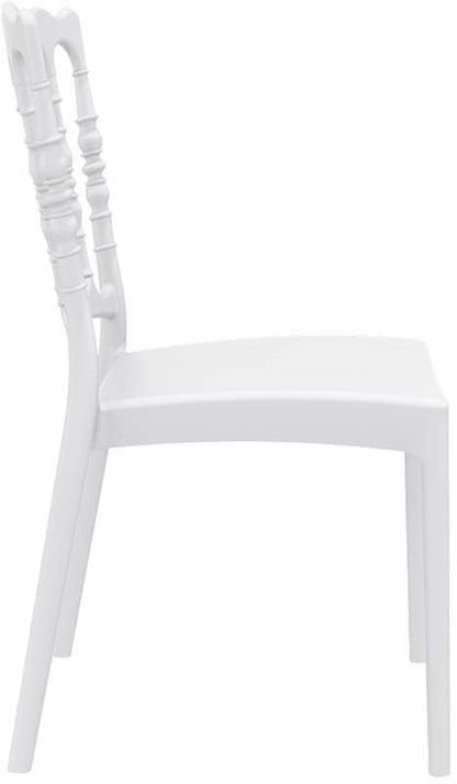 NAPOLEON WHITE ΚΑΡΕΚΛΑ ΠΟΛ/ΝΙΟΥ 45x55x92
