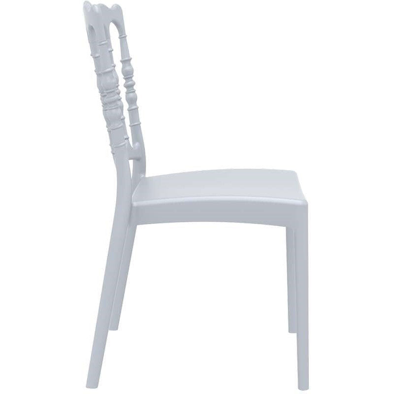 NAPOLEON SILVER GREY ΚΑΡΕΚΛΑ ΠΟΛ/ΝΙΟΥ 45x55x92
