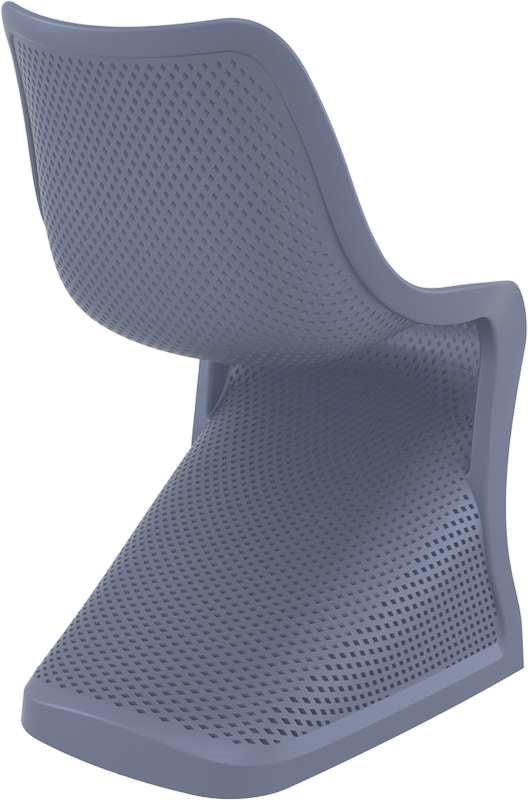 BLOOM DARK GREY ΚΑΡΕΚΛΑ ΠΟΛ/ΝΙΟΥ 50x58x85