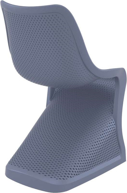 BLOOM DARK GREY ΚΑΡΕΚΛΑ ΠΟΛ/ΝΙΟΥ 50x58x85