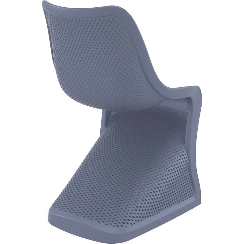 BLOOM DARK GREY ΚΑΡΕΚΛΑ ΠΟΛ/ΝΙΟΥ 50x58x85