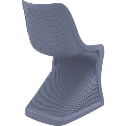 BLOOM DARK GREY ΚΑΡΕΚΛΑ ΠΟΛ/ΝΙΟΥ 50x58x85