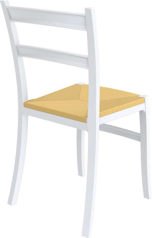 TIFFANY S WHITE ΚΑΡΕΚΛΑ ΠΟΛ/ΝΙΟΥ 45x51x85