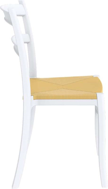 TIFFANY S WHITE ΚΑΡΕΚΛΑ ΠΟΛ/ΝΙΟΥ 45x51x85