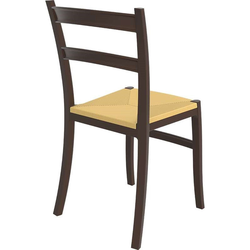 TIFFANY S DARK BROWN ΚΑΡΕΚΛΑ ΠΟΛ/ΝΙΟΥ 45x51x85