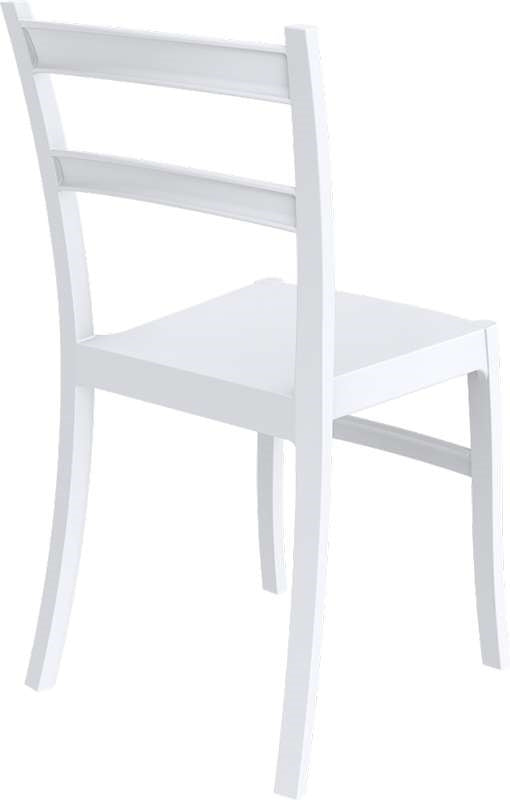 TIFFANY WHITE ΚΑΡΕΚΛΑ ΠΟΛ/ΝΙΟΥ 45x51x85