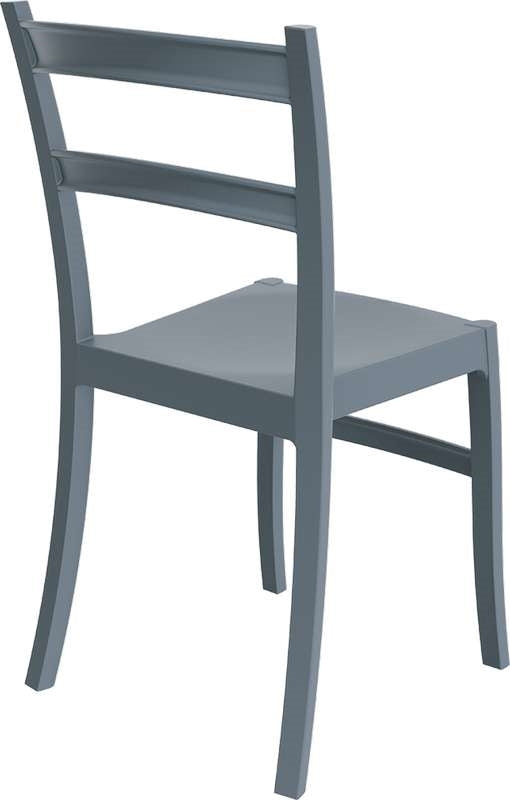 TIFFANY DARK GREY ΚΑΡΕΚΛΑ ΠΟΛ/ΝΙΟΥ 45x51x85