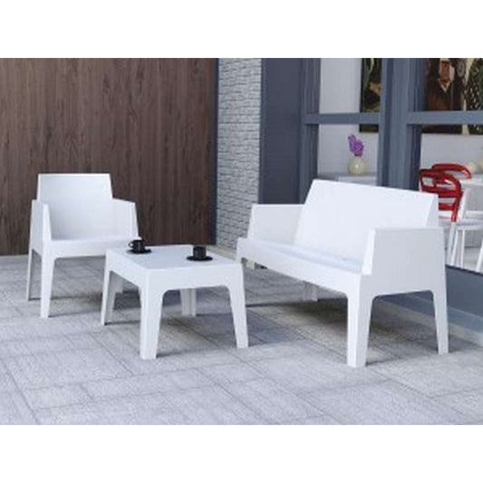 BOX WHITE KANAΠEΣ ΠΟΛ/ΝΙΟΥ 138x62x80
