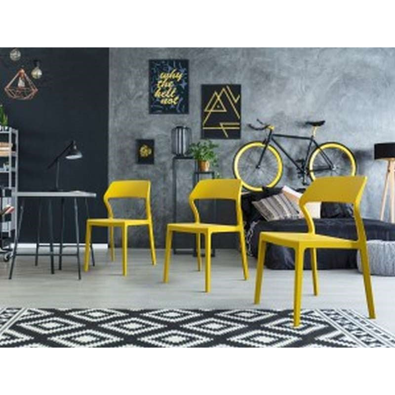 SNOW YELLOW ΚΑΡΕΚΛΑ ΠΟΛ/ΝΙΟΥ 52x56x83