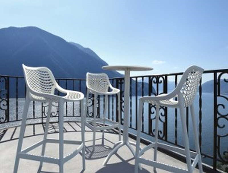 OCTOPUS BAR WHITE POLYETHYLENE Φ60x108