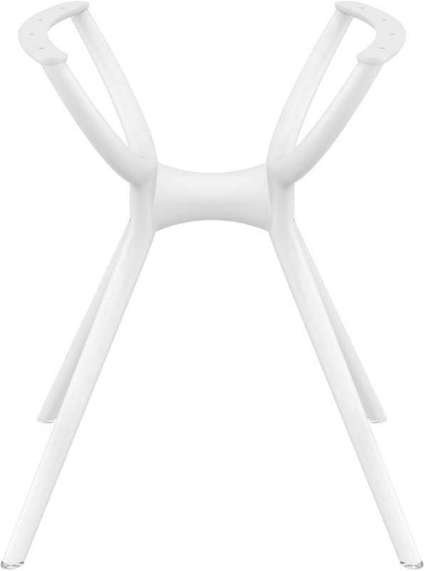 AIR BASE WHITE SMALL POLYPROPYLENE 58x58x72.5