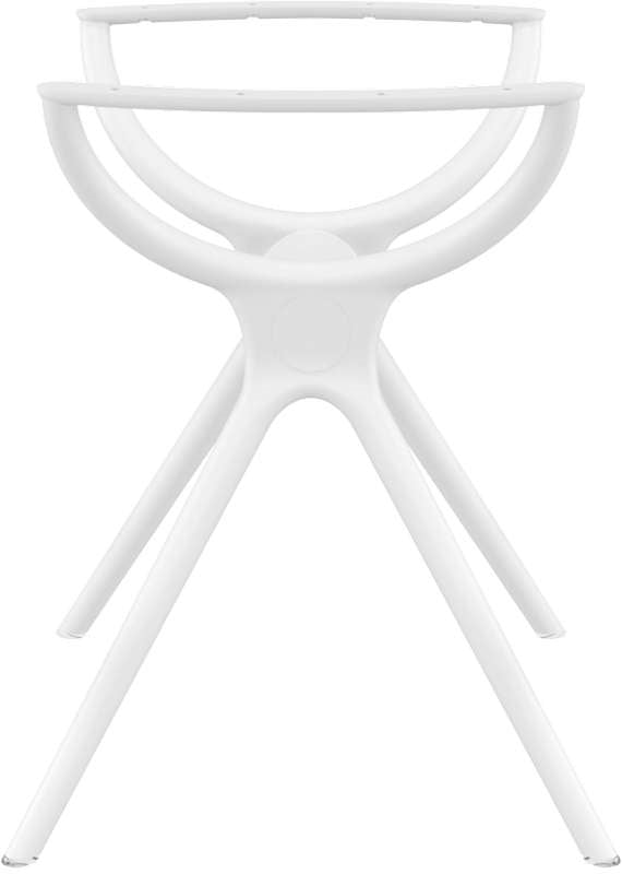 AIR BASE WHITE SMALL POLYPROPYLENE 58x58x72.5