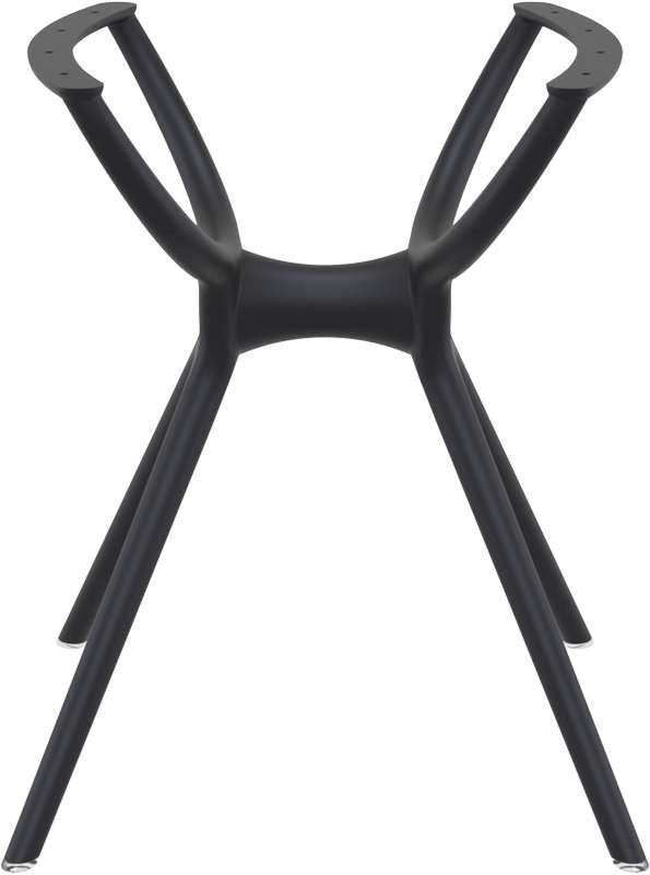 AIR BLACK BASE SMALL POLYETHYLENE 58x58x72,5