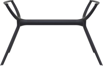 AIR BASE BLACK MEDIUM POLYESTER 118x58x72.5