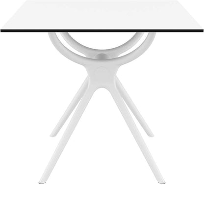 AIR TABLE WHITE LAMINATE 80x80x74