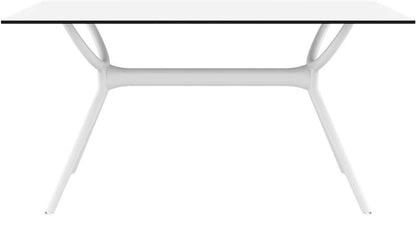 AIR TABLE WHITE LAMINATE 140x80x74