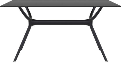 AIR TABLE BLACK LAMINATE 140x80x74